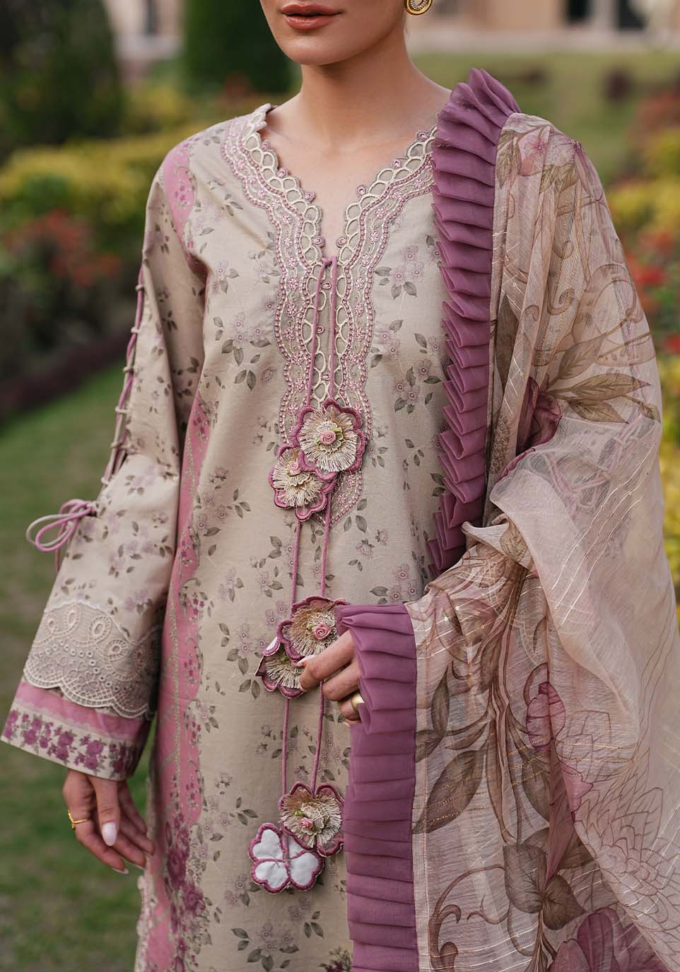 Zarqash | Luxe Lawn 26 | ZQL004-5
