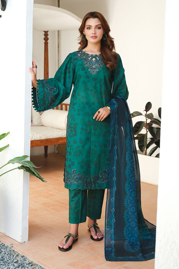 Baroque | Luxury Pret 24 | LAWN UF-646 -  Baroque Luxury - Original Designer Dress - House of Maryam