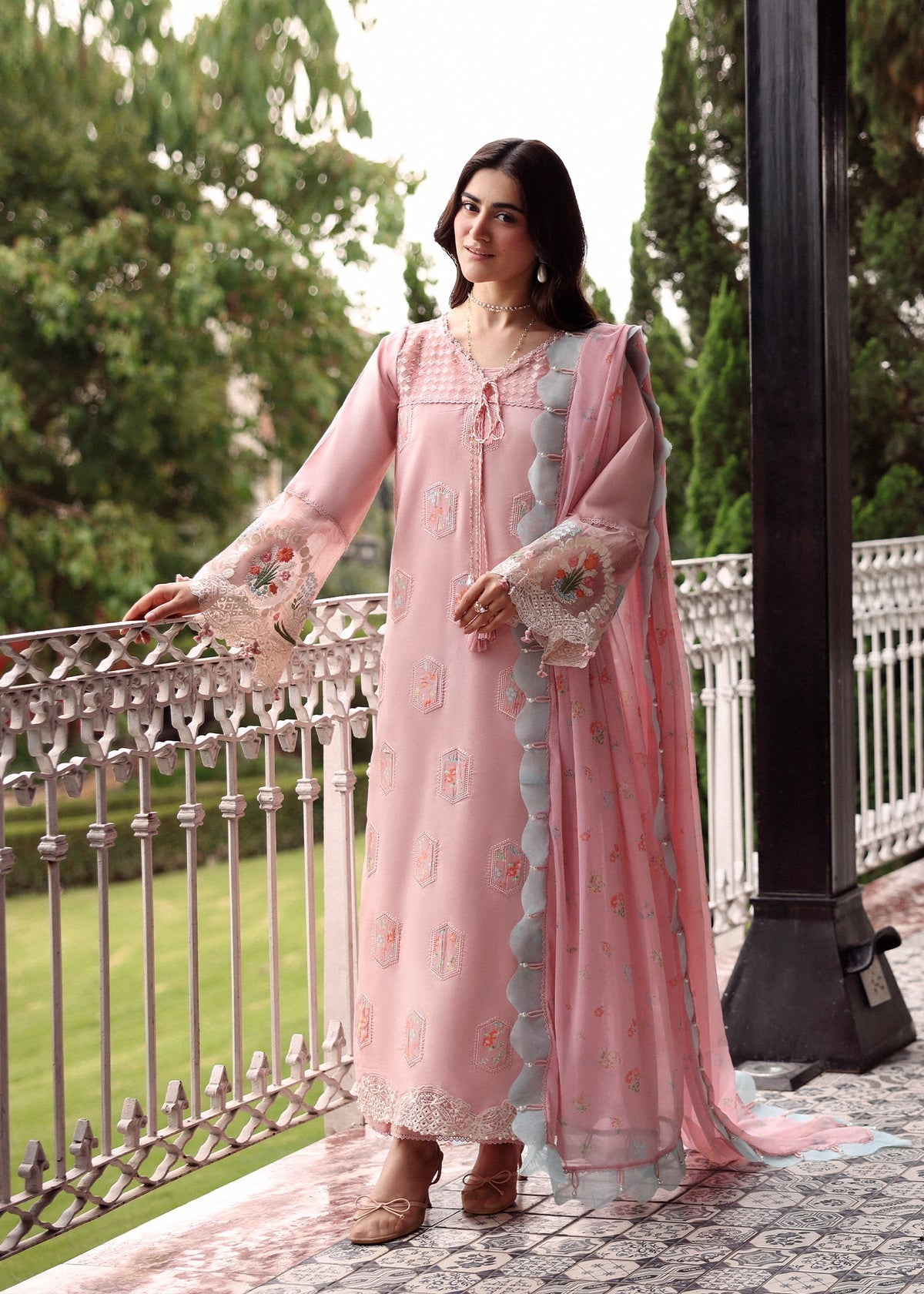 Sardinia | Embroidered Lawn Edit 26 | Rose Ridge-1