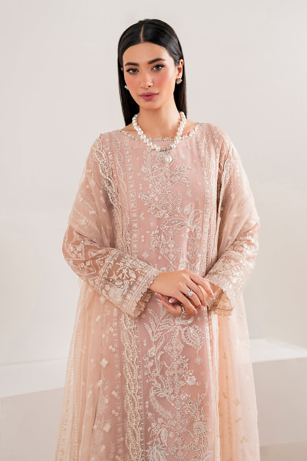 Baroque | Formals Collection | EMBROIDERED CHIFFON UF-681, image 3