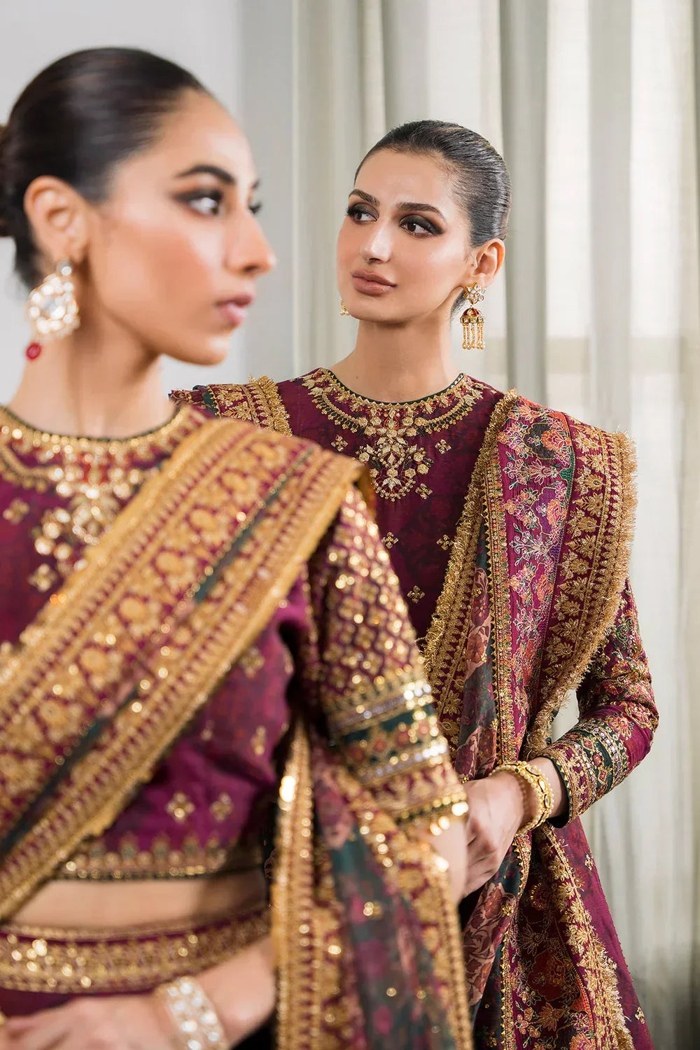 Baroque | Chantelle Embroidered Collection | CH12-03 -  Baroque Bridal - Original Designer Dress - House of Maryam