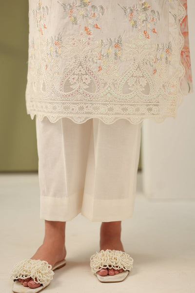 Baroque | Eid Printique | EMBROIDERED PRINTED LAWN UF-4181 -  Baroque Ladies Clothes - Original Designer Dress - House of Maryam