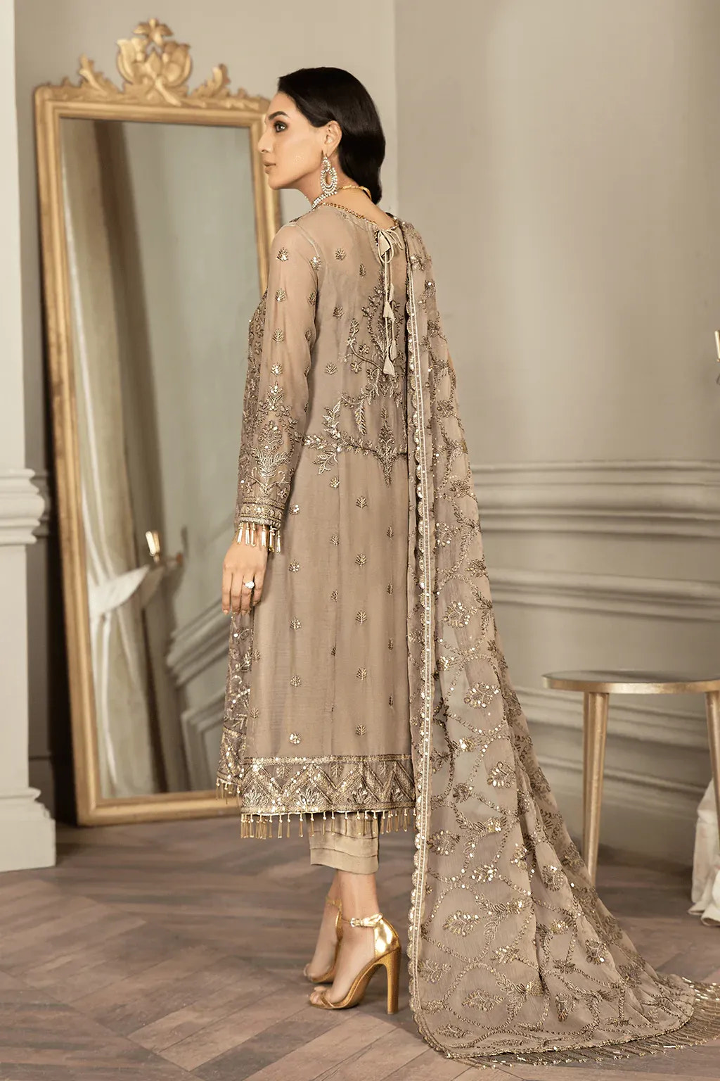 Zarif | Mehroz Formals | LIME STONE -  Zarif Formal - Original Designer Dress - House of Maryam