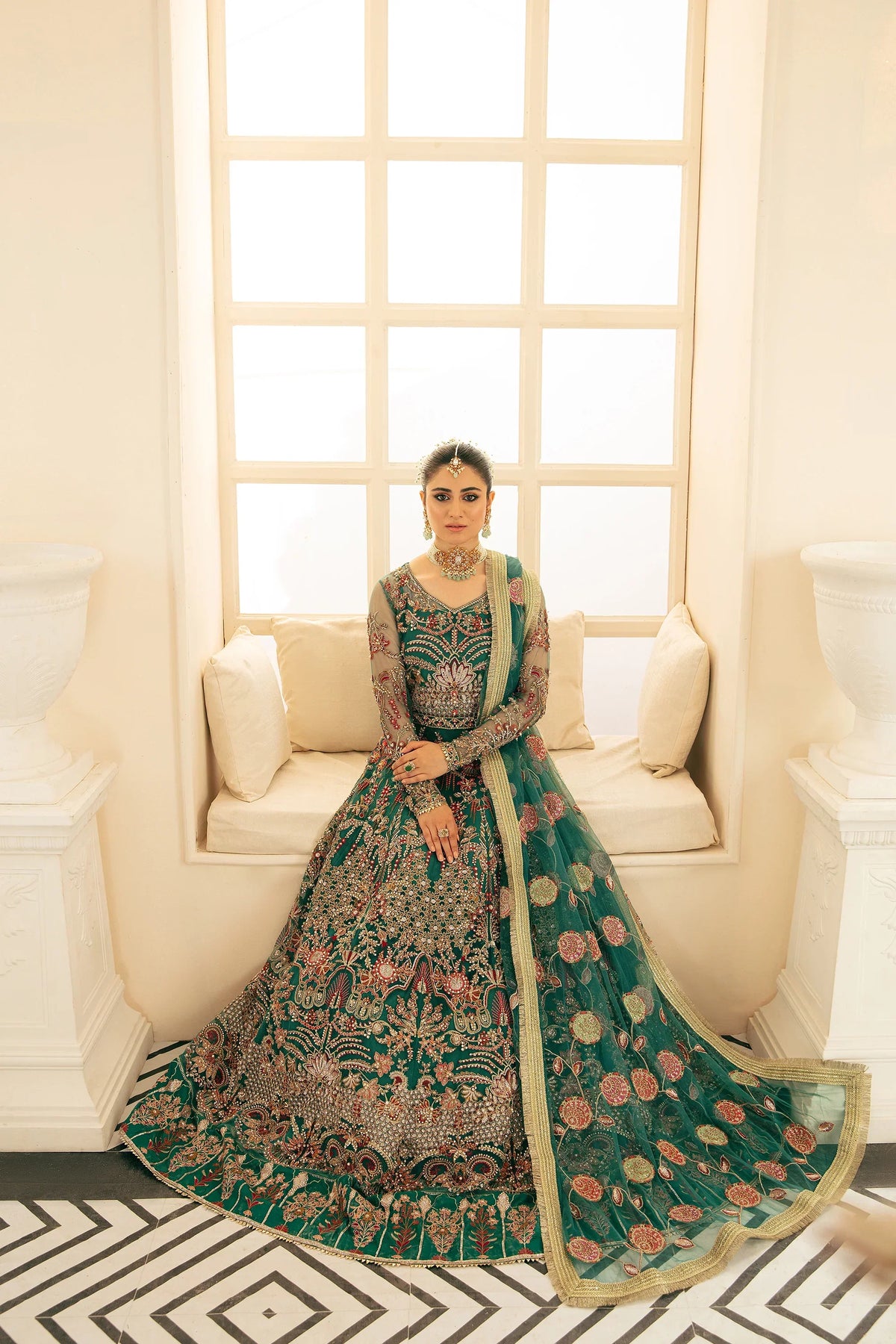 Ezra | Wedding Collection | Zeenat -  Ezra Bridal - Original Designer Dress - House of Maryam