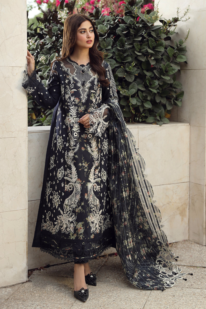 Qalamkar | Festive Lawn 2024 | PS-07 HAMNA by Designer Qalamkar - House of Maryam - Pakistani Designer Ethnic Wear in {{ shop.shopifyCountryName }}