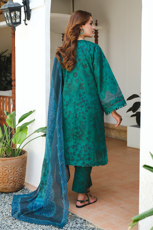 Baroque | Luxury Pret 24 | LAWN UF-646 -  Baroque Luxury - Original Designer Dress - House of Maryam