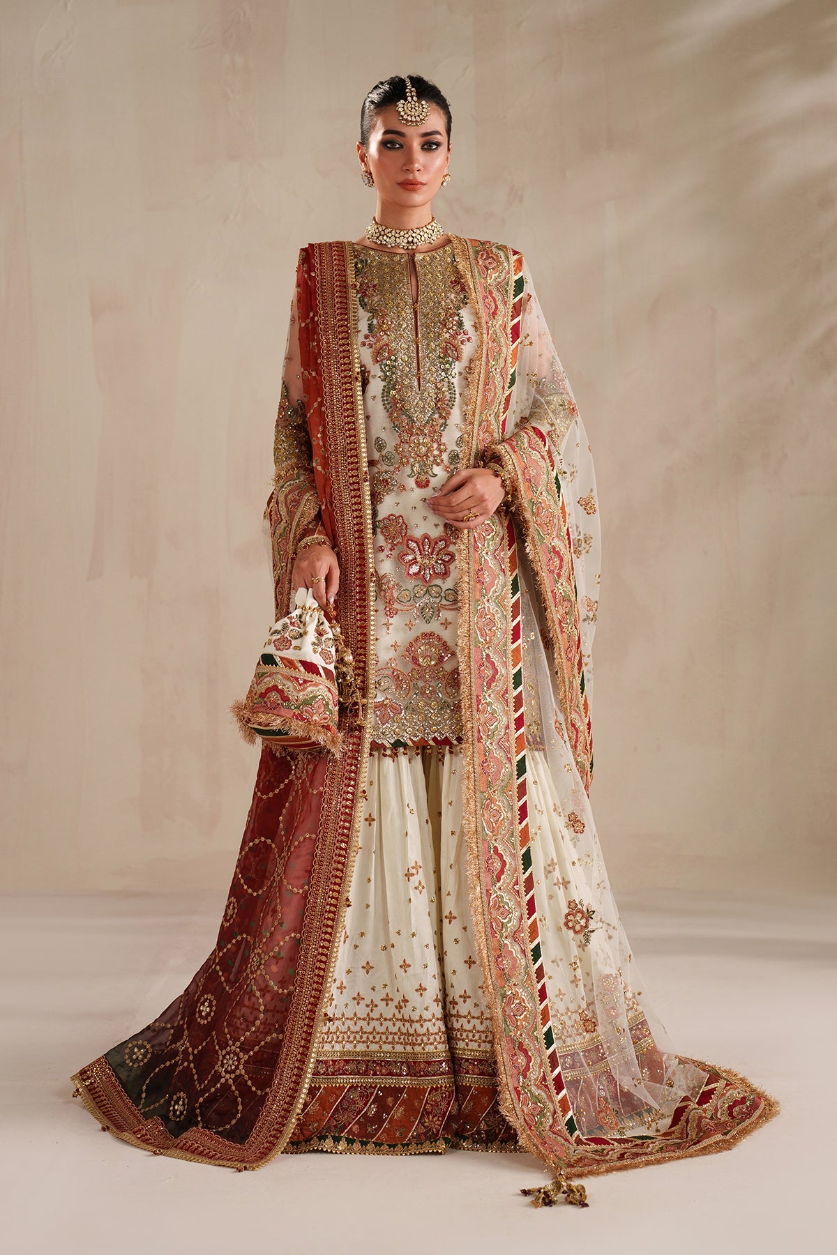 Baroque | Formals | Embroidered Net UF-4368-8