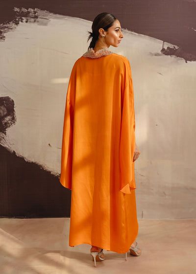Mahgul | Eye of Cemal | Mandarin Glow -  Mahgul Ladies Clothes - Original Designer Dress - House of Maryam