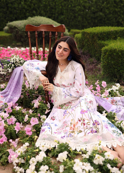 Sardinia | Embroidered Lawn Edit 26 | Lavender Clouds