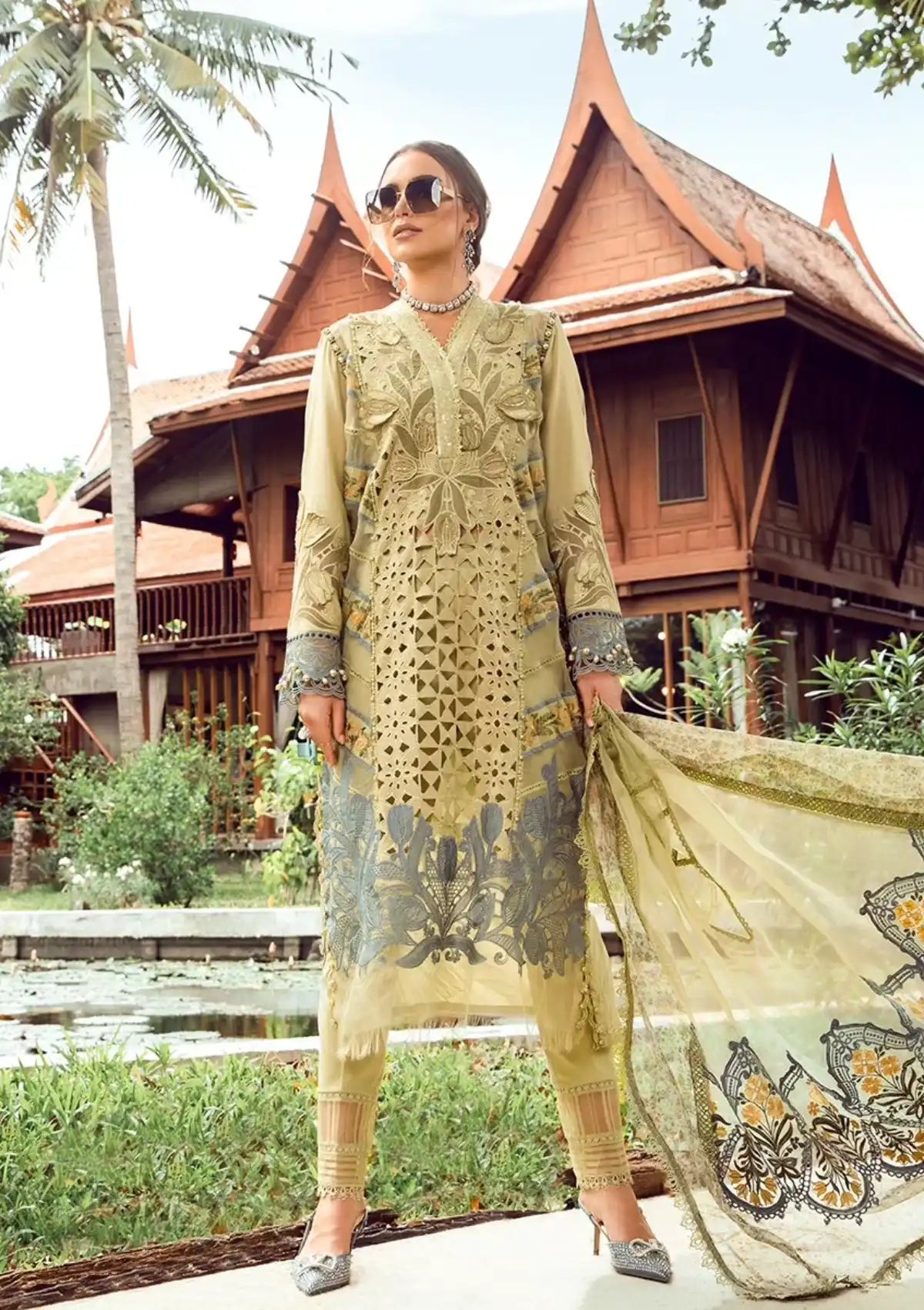 Maria B | Eid Lawn |  D-10, image 2