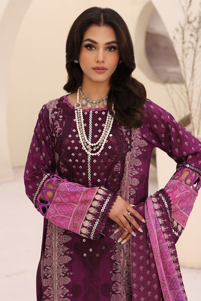Charizma | Naranji Embroidered Lawn 24 | CN4-003 -  Charizma Luxury - Original Designer Dress - House of Maryam