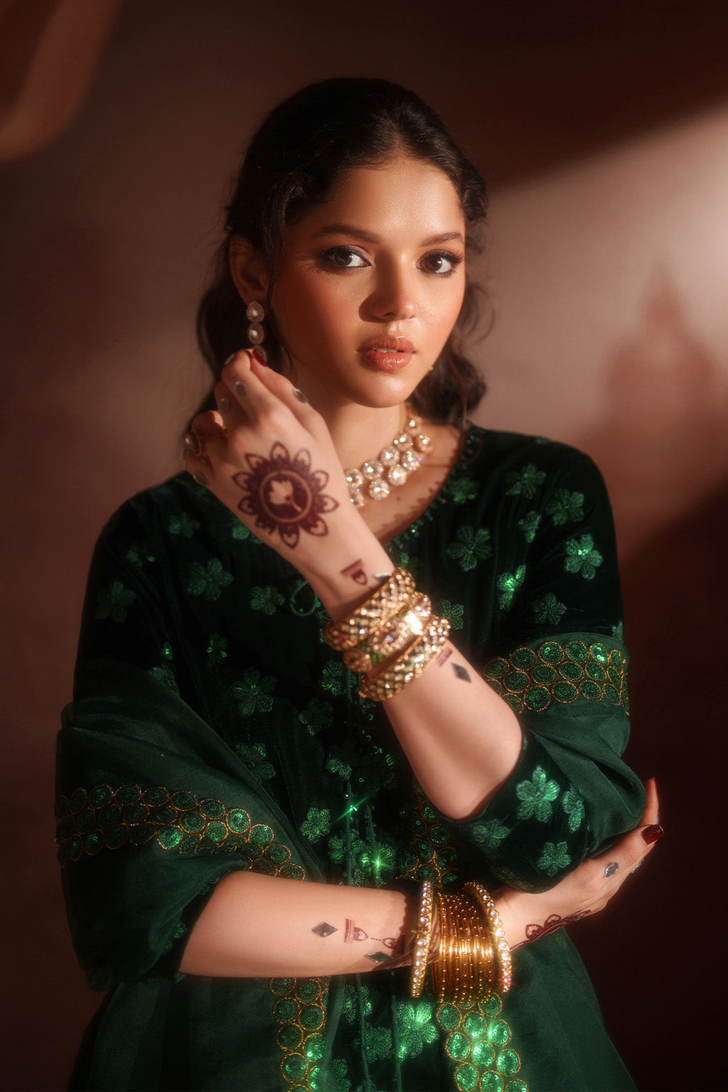Iznik | Velvet 25 | IV-60 Embroidered Velvet, image 7