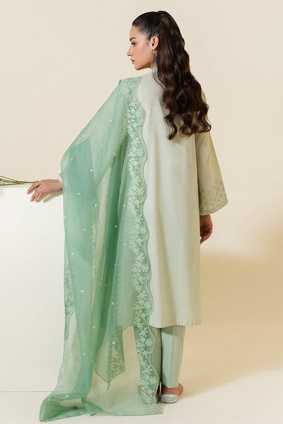 Cross Stitch | Exclusive Pret | Pistachio Fern-2 PC (Shirt & Dupatta)