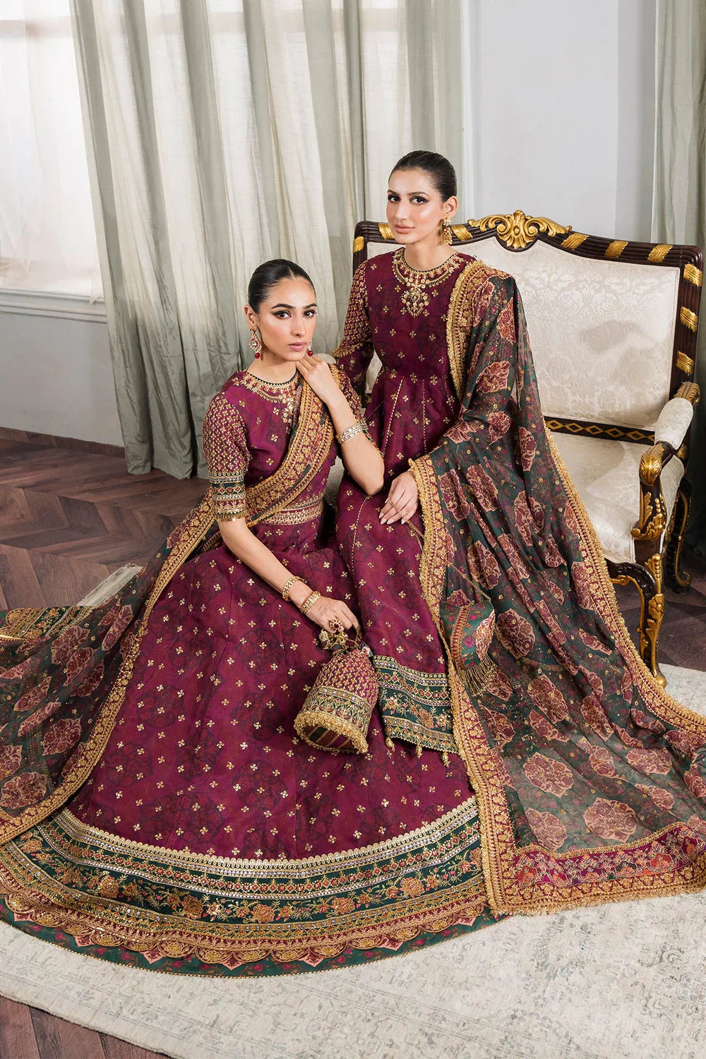 Baroque | Chantelle Embroidered Collection | CH12-03 -  Baroque Bridal - Original Designer Dress - House of Maryam
