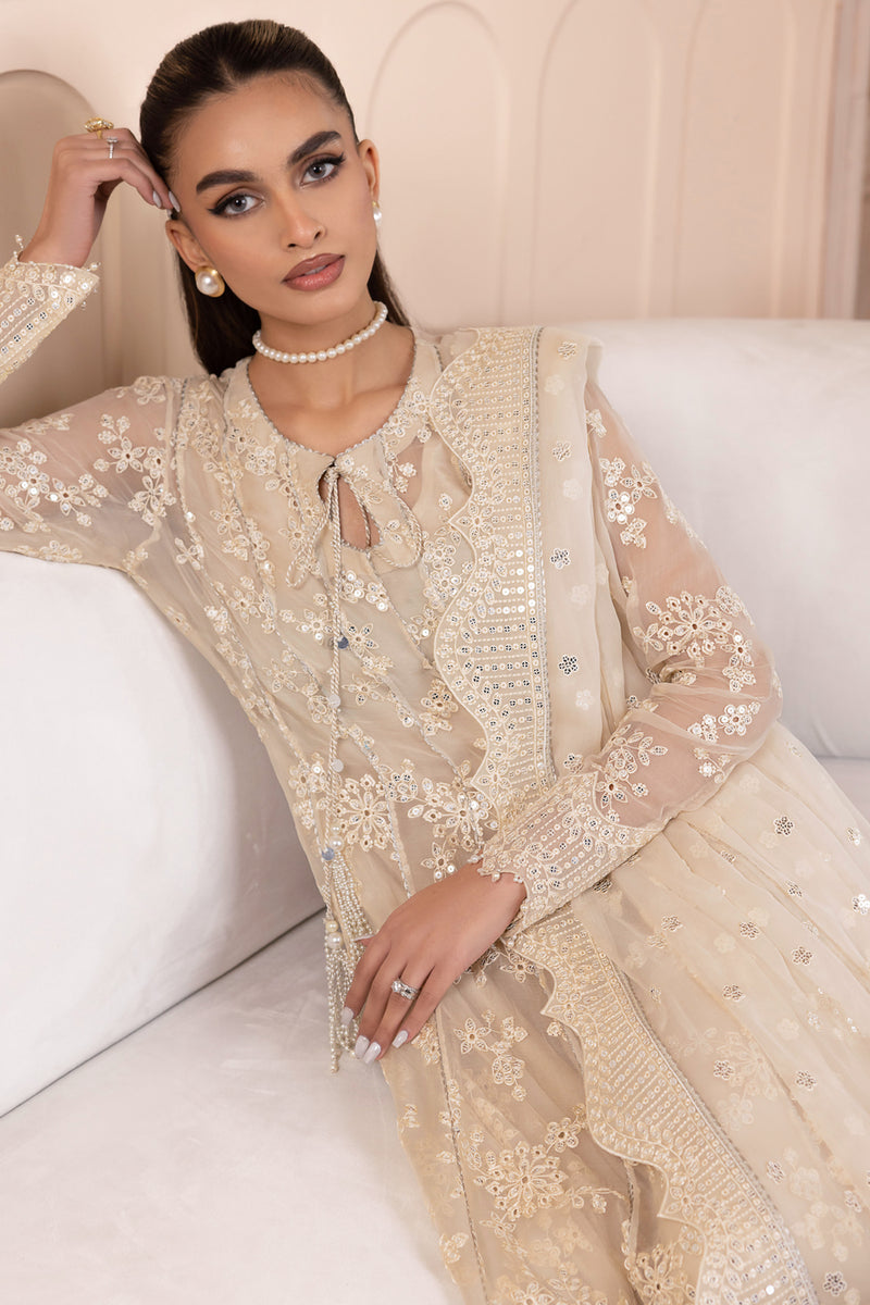 Jazmin | Formals Collection | CHIFFON UC-3044 by Designer Jazmin - House of Maryam - Pakistani Designer Ethnic Wear in {{ shop.shopifyCountryName }}