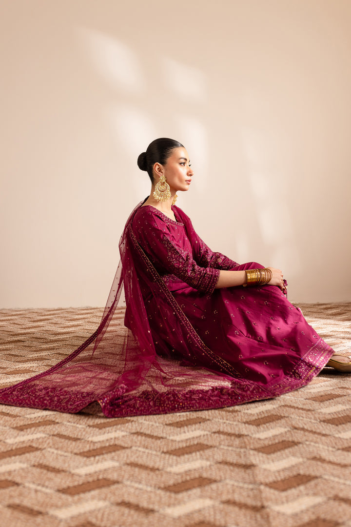 Batik | Reception Luxe Edit | Zeerak -  Batik Ladies Clothes - Original Designer Dress - House of Maryam