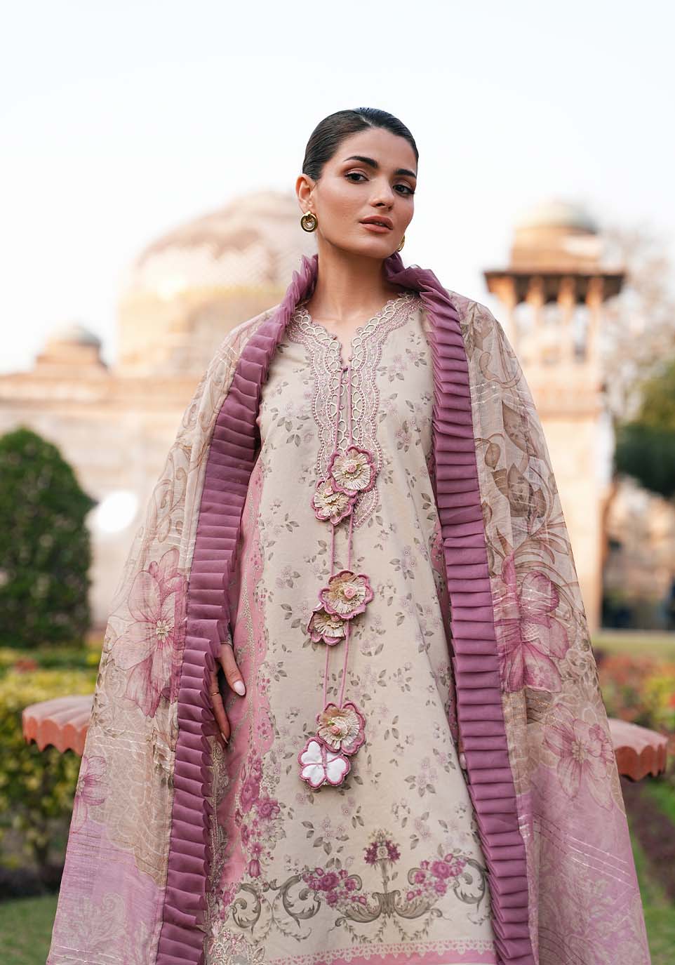 Zarqash | Luxe Lawn 26 | ZQL004-3