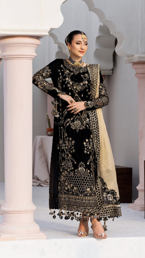 Zebtan | Andaz e Makhmal | ZAM-10 -  Zebtan Ladies Clothes - Original Designer Dress - House of Maryam