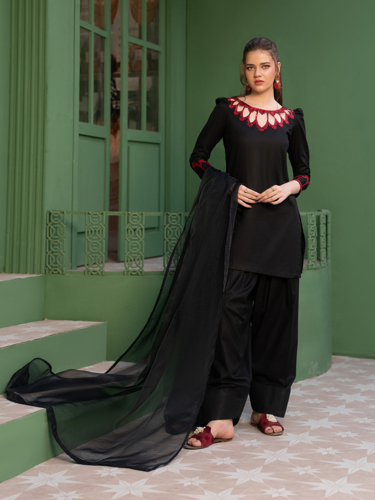 Hania & Umaimaz | Festive Collection | Anora -  Hania & Umaima  - Original Designer Dress - House of Maryam