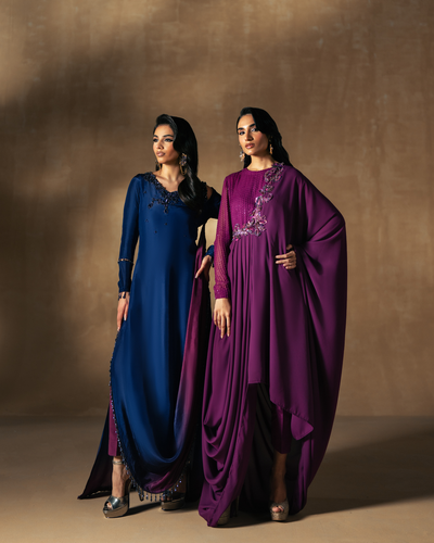 Vasal | Zyra Luxe Pret 26 | Sapphire drift