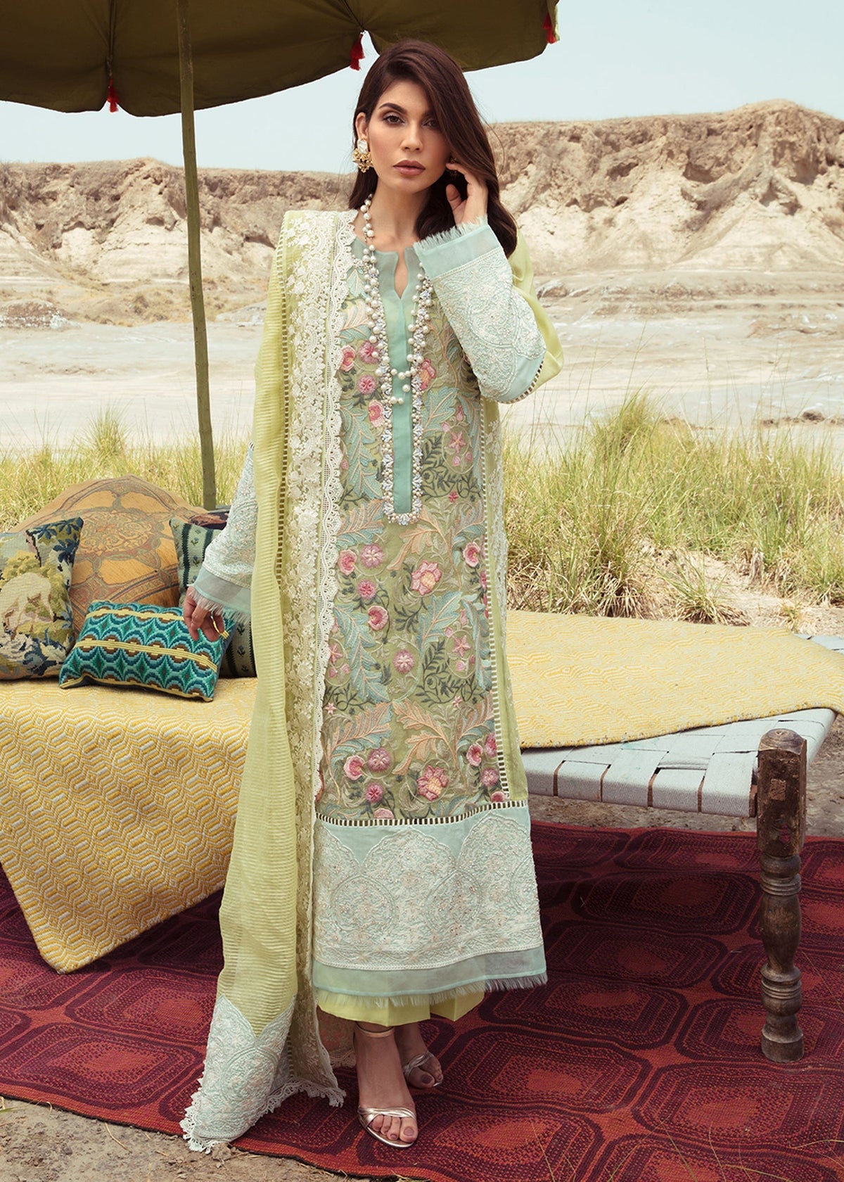 Saira Shakira | Luxury Pret | Aurora -  Saira Shakira Ladies Clothes - Original Designer Dress - House of Maryam