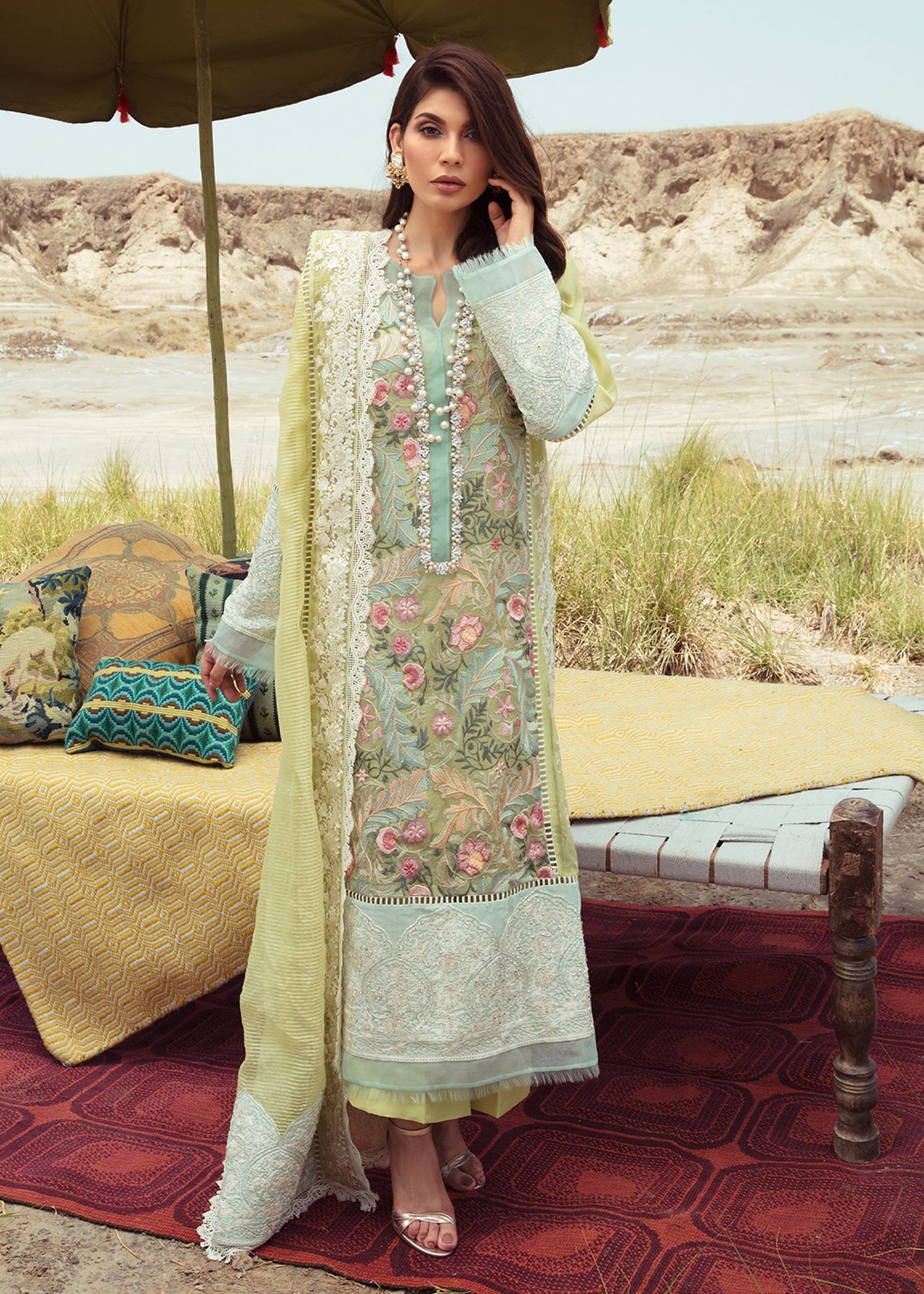 Saira Shakira | Luxury Pret | Aurora -  Saira Shakira Ladies Clothes - Original Designer Dress - House of Maryam