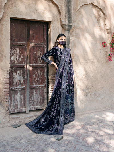 Flossie | Siara Velvet Formals | V-104 - B -  Flossie Ladies Clothes - Original Designer Dress - House of Maryam