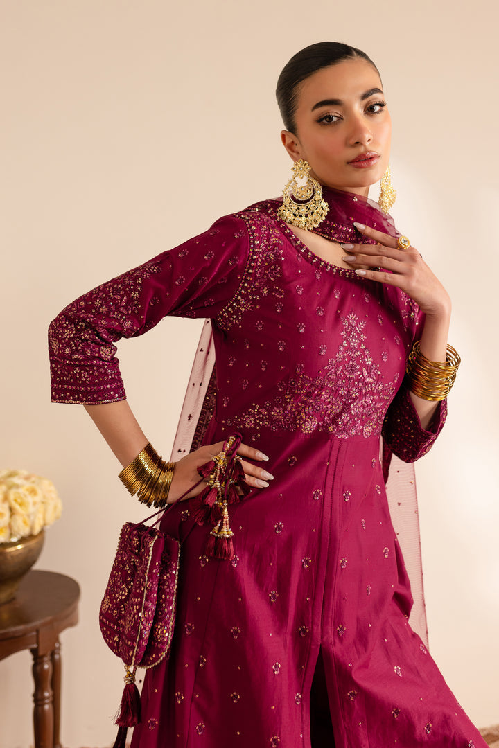 Batik | Reception Luxe Edit | Zeerak -  Batik Ladies Clothes - Original Designer Dress - House of Maryam