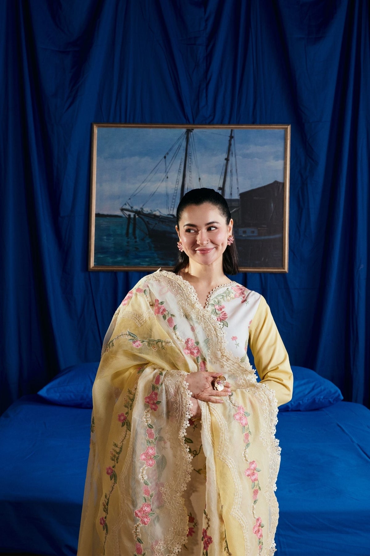 Maryam Hussain | Luxury Lawn 26 Vol 2 | Titli, image 3