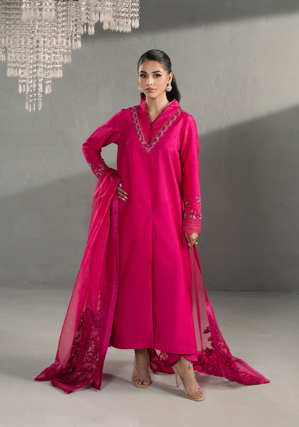Zarqash | Silk Edit | ZQS 007 EVA -  Zarqash Ladies Clothes - Original Designer Dress - House of Maryam