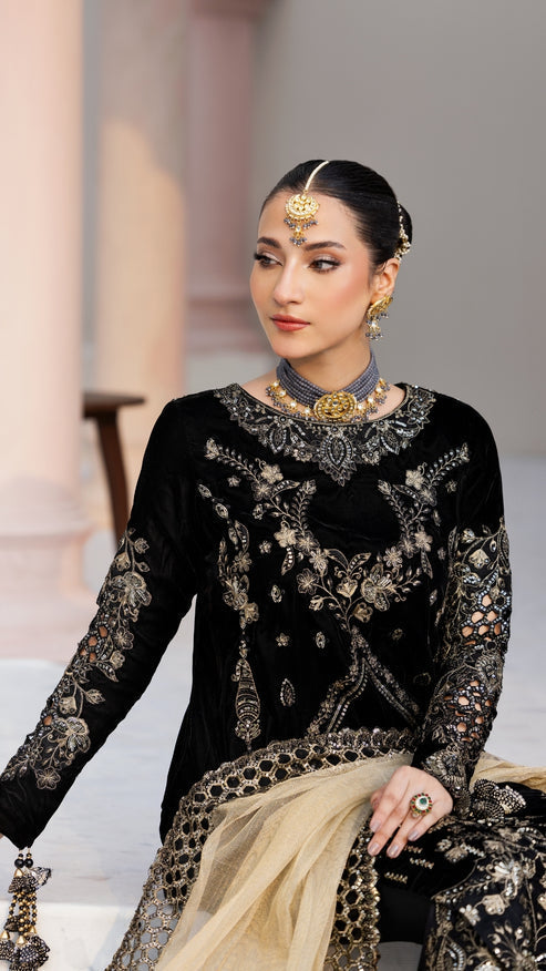 Zebtan | Andaz e Makhmal | ZAM-10 -  Zebtan Ladies Clothes - Original Designer Dress - House of Maryam
