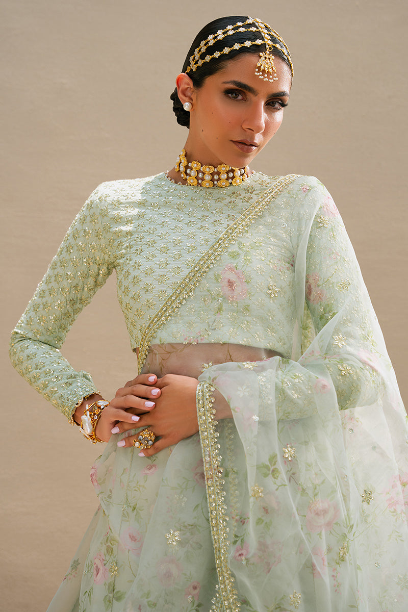 Cross Stitch | Wedding Collection 24 | TRANQUIL HAZE -  Cross Stitch Formal - Original Designer Dress - House of Maryam