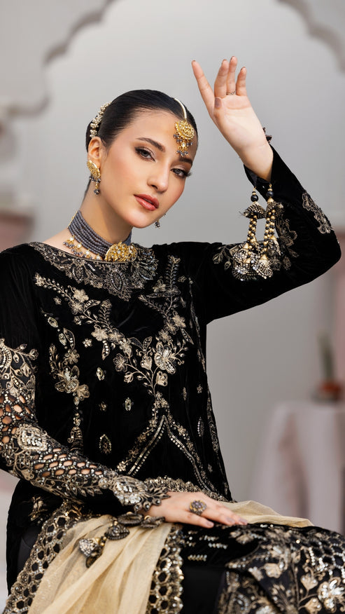 Zebtan | Andaz e Makhmal | ZAM-10 -  Zebtan Ladies Clothes - Original Designer Dress - House of Maryam