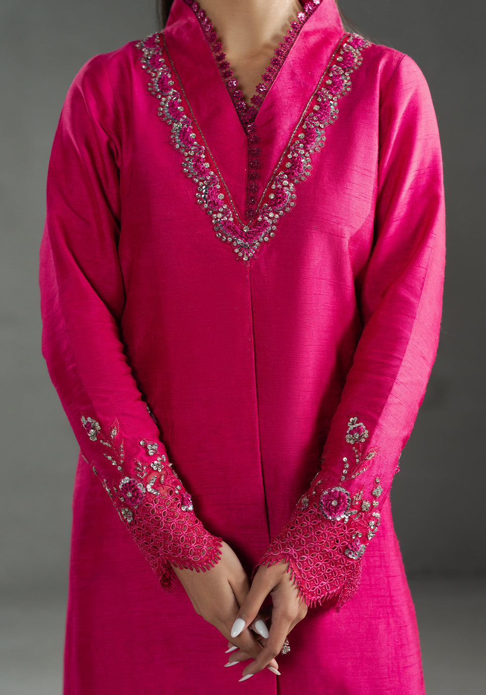 Zarqash | Silk Edit | ZQS 007 EVA -  Zarqash Ladies Clothes - Original Designer Dress - House of Maryam
