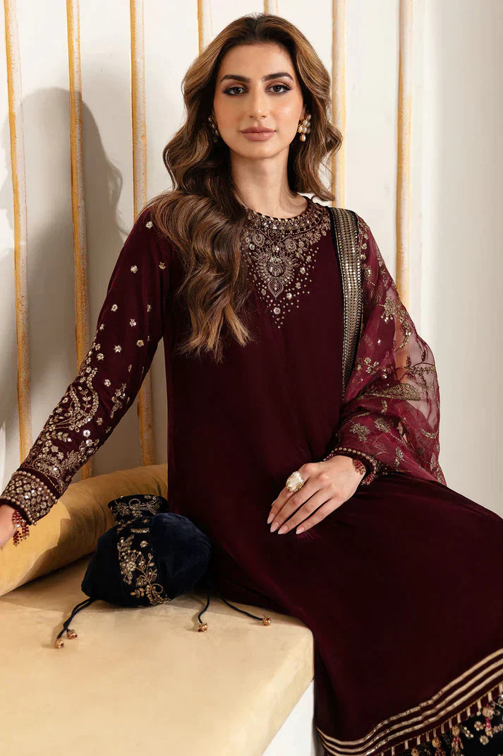 Jazmin | Velvet 23 | VF-2018 -  Jazmin Formal - Original Designer Dress - House of Maryam