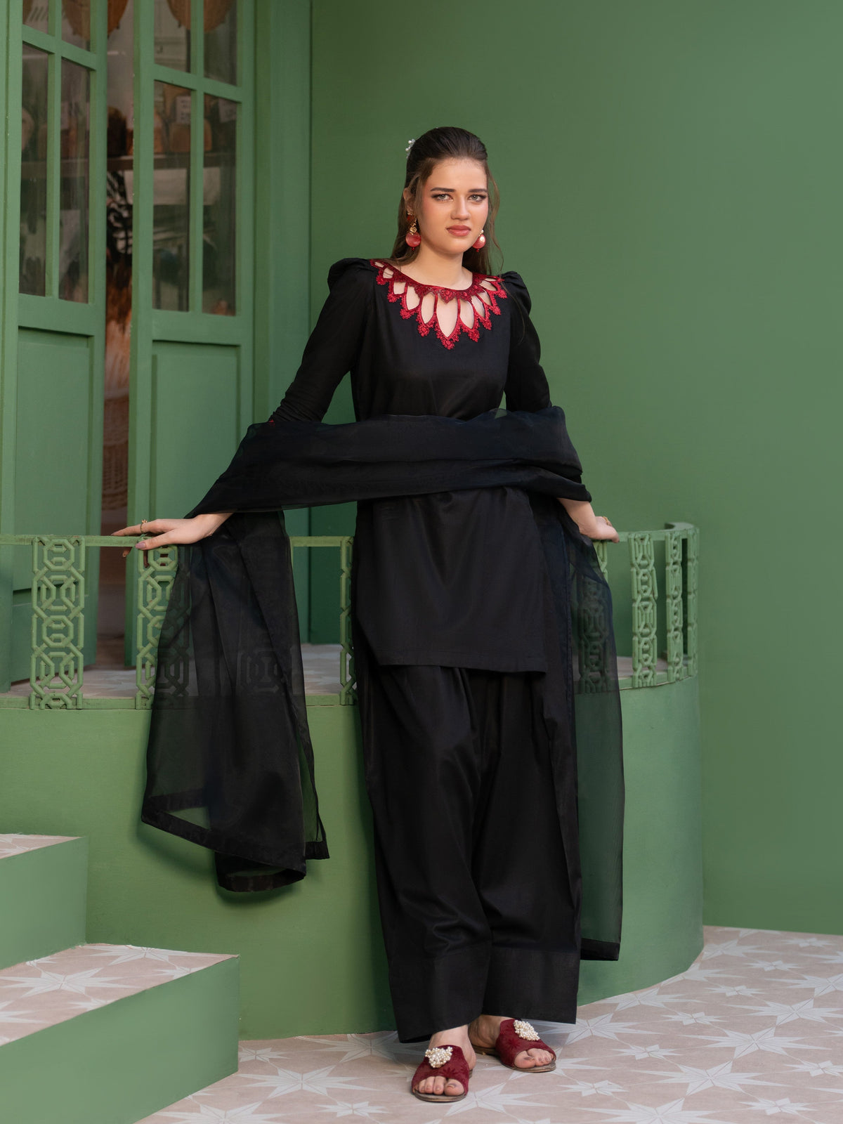 Hania & Umaimaz | Festive Collection | Anora -  Hania & Umaima  - Original Designer Dress - House of Maryam