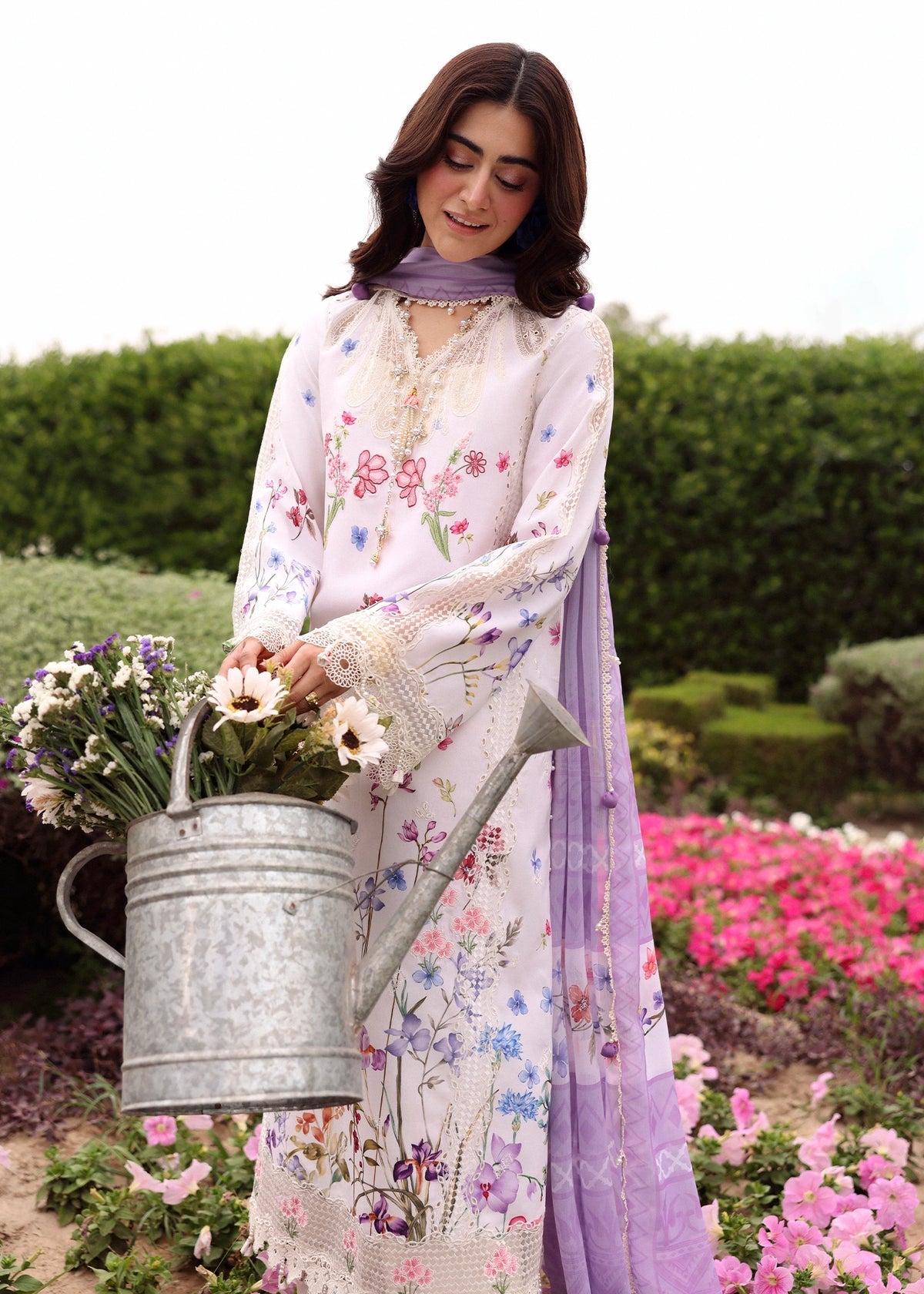 Sardinia | Embroidered Lawn Edit 26 | Lavender Clouds-4