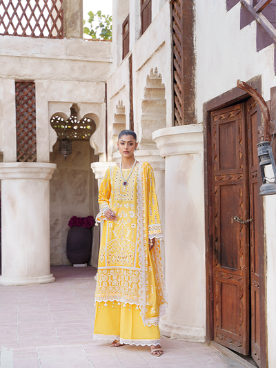 Zebtan | Zeenat Luxury Lawn Eid Collection | ZL 08 -  Zebtan Luxury - Original Designer Dress - House of Maryam