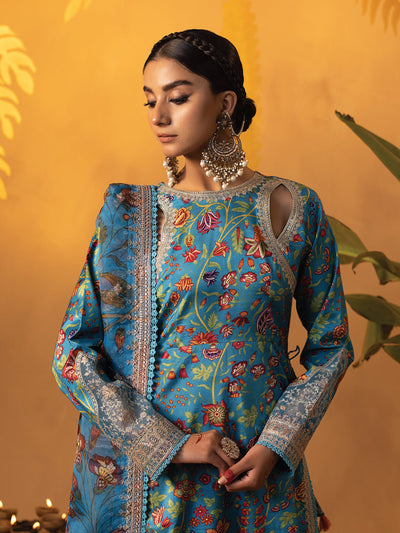 Faiza Faisal | Signature Pret Eid Edit | Oceane -  Faiza Faisal Luxury - Original Designer Dress - House of Maryam