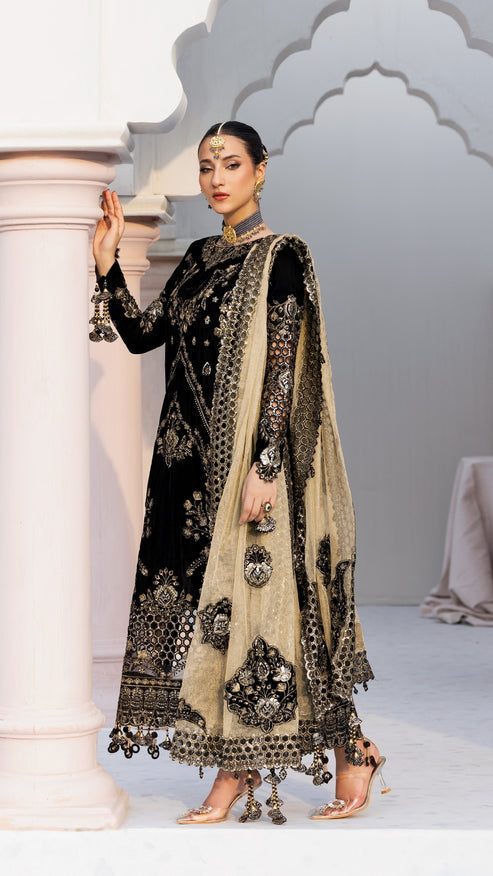 Zebtan | Andaz e Makhmal | ZAM-10 -  Zebtan Ladies Clothes - Original Designer Dress - House of Maryam