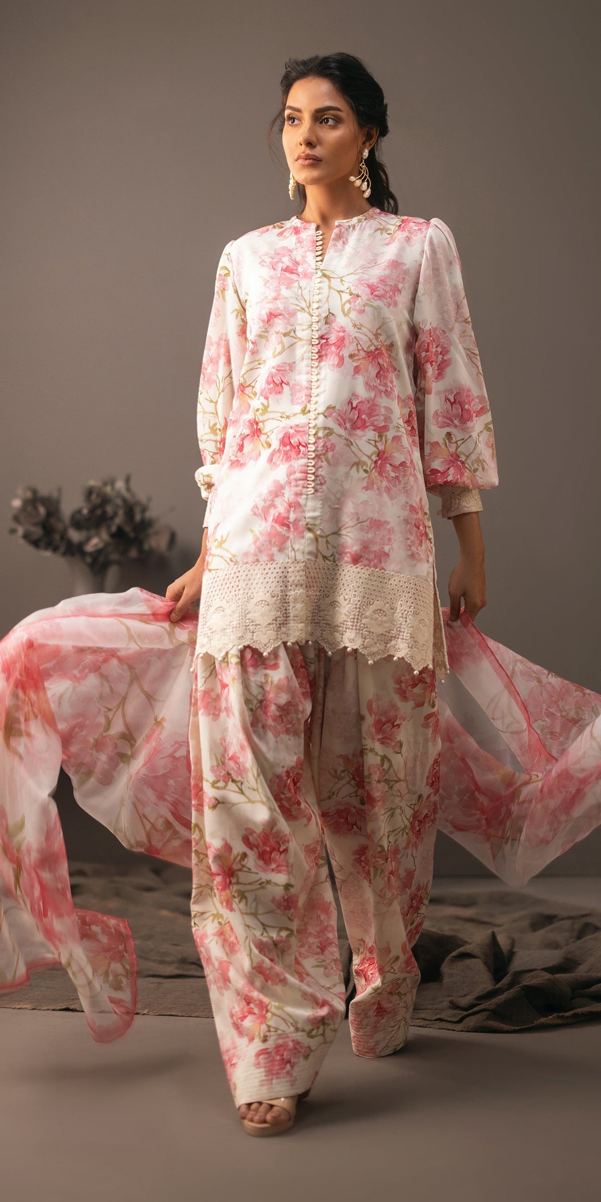 Erum Khan | Beyond Basic | BOLD BOUQUET -  Erum Khan Ladies Clothes - Original Designer Dress - House of Maryam