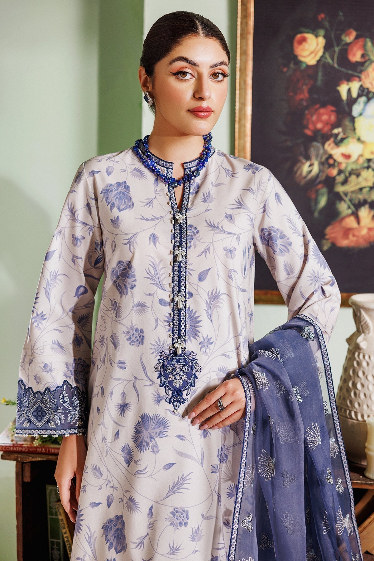 Alizeh | Maahi Vol 2 | AF-EPL-7019-SHAM by Designer Alizeh - House of Maryam - Pakistani Designer Ethnic Wear in {{ shop.shopifyCountryName }}