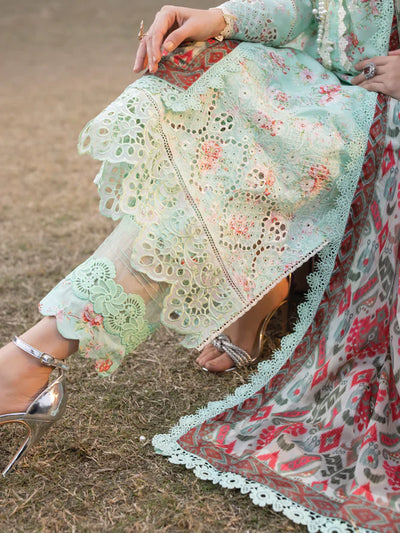 Faiza Faisal | Maya Luxury Lawn | Julia -  Faiza Faisal Luxury - Original Designer Dress - House of Maryam