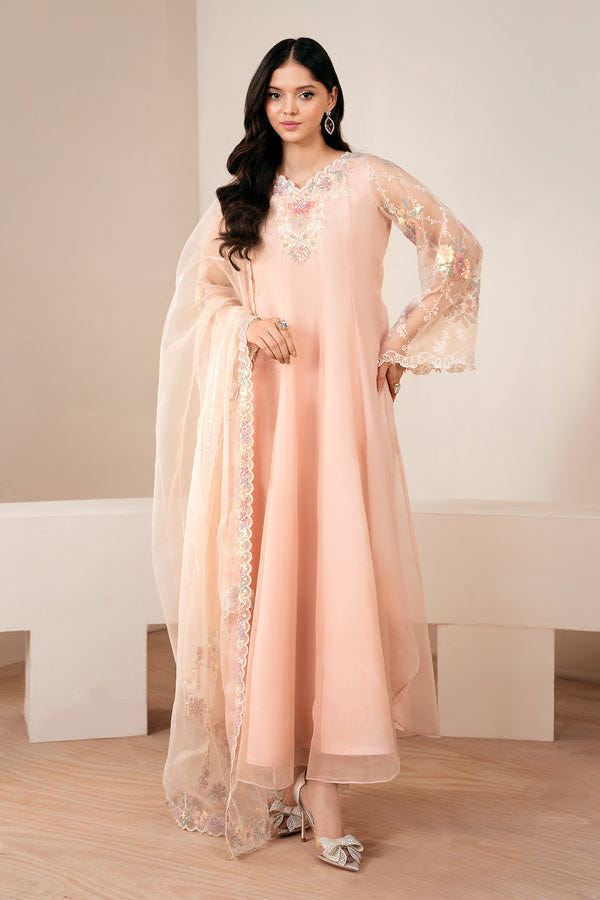 Baroque | Luxury Pret 25 | EMBROIDERED CHIFFON PR-1054