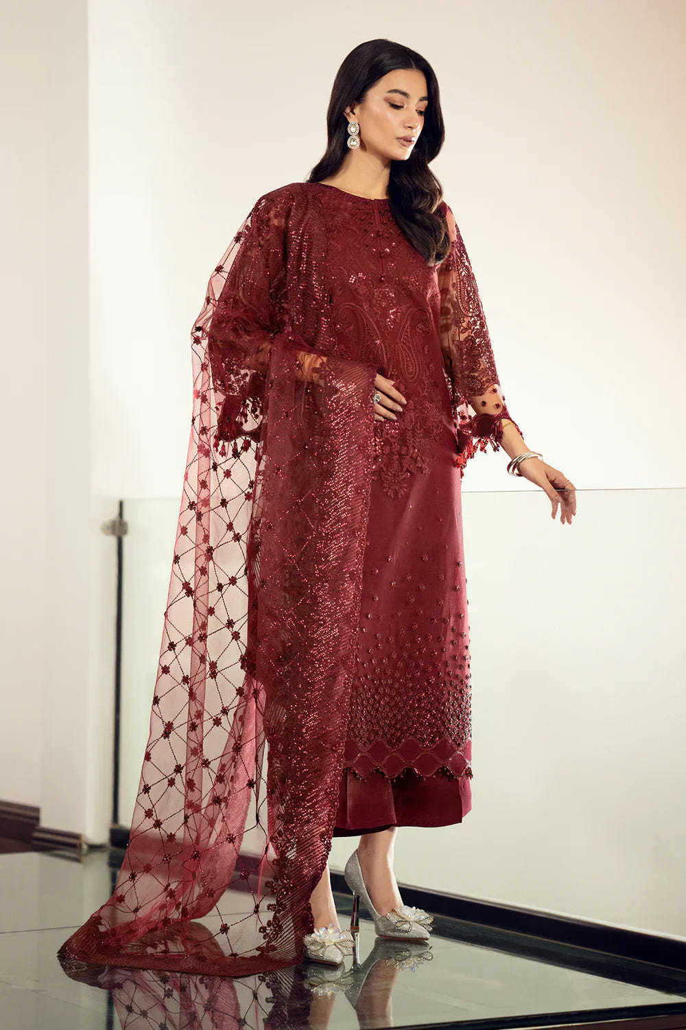 Baroque | Formals Collection | UF-507 -  Baroque Formal - Original Designer Dress - House of Maryam