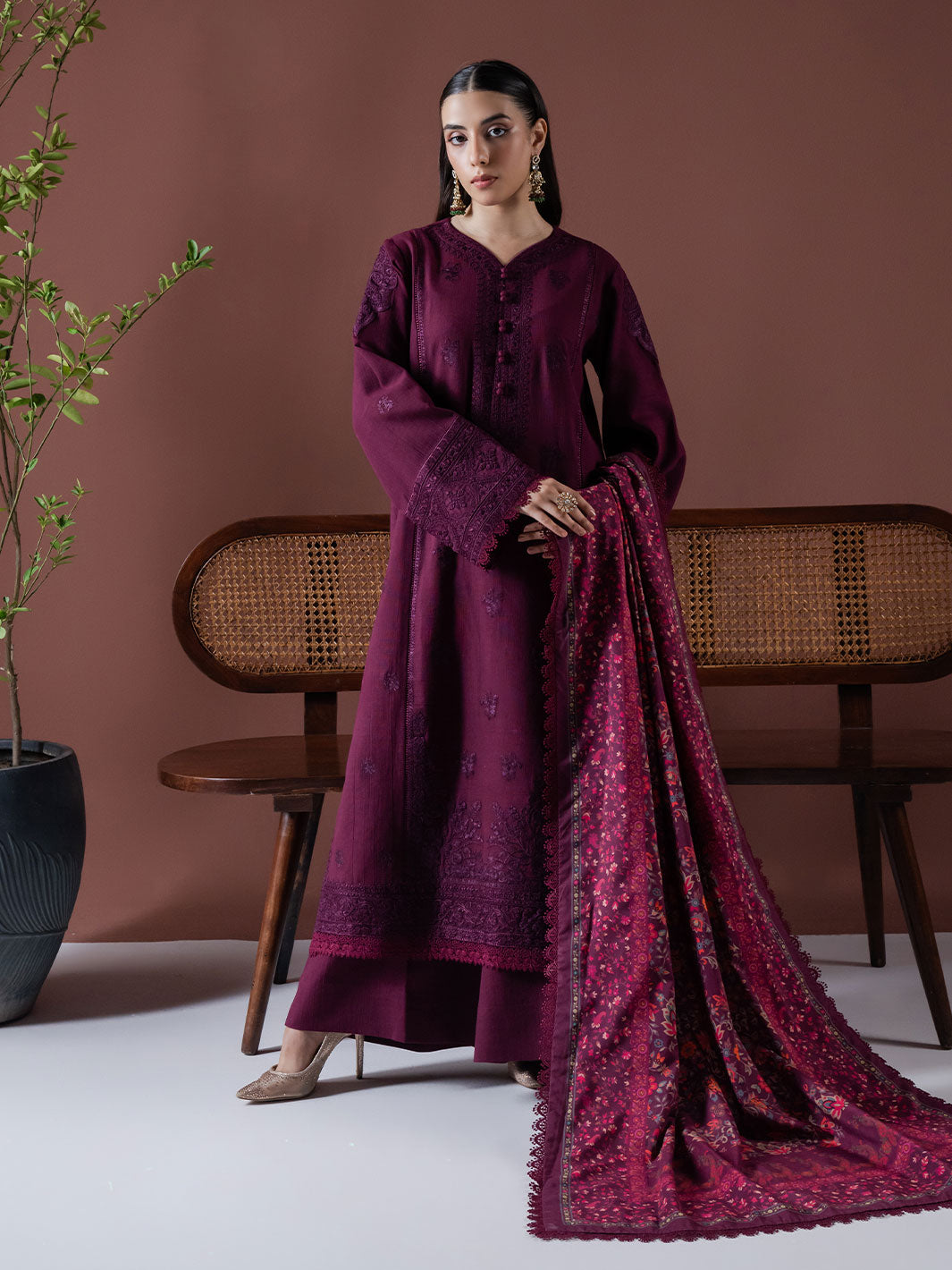 Faiza Faisal | Winter Edit 2024 | EMBER -  Faiza Faisal Ladies Clothes - Original Designer Dress - House of Maryam