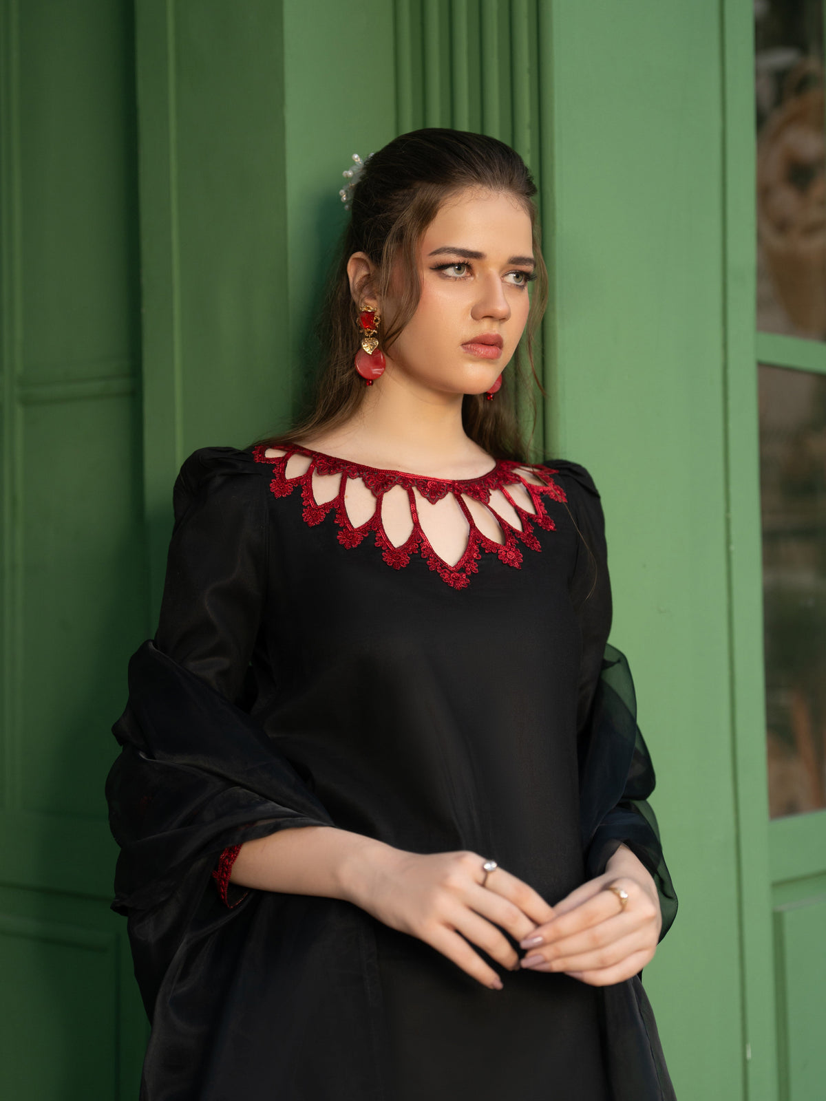 Hania & Umaimaz | Festive Collection | Anora -  Hania & Umaima  - Original Designer Dress - House of Maryam