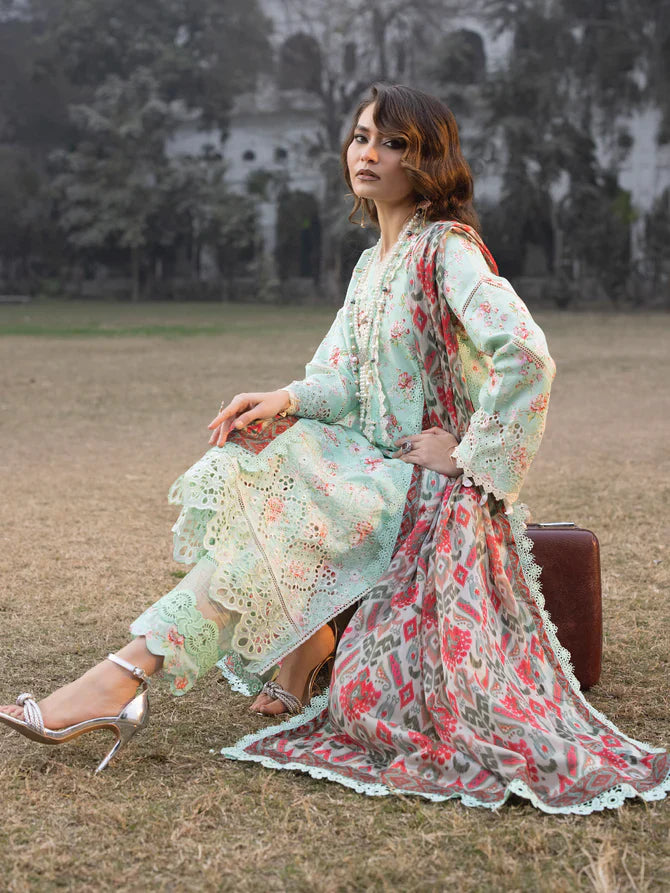Faiza Faisal | Maya Luxury Lawn | Julia -  Faiza Faisal Luxury -  House of Maryam