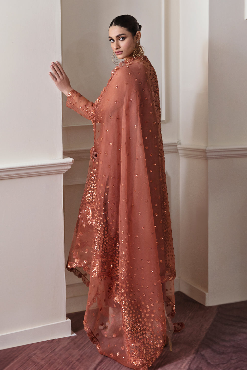 Baroque | Formals Collection | EMBROIDERED CHIFFON UF-296, image 2