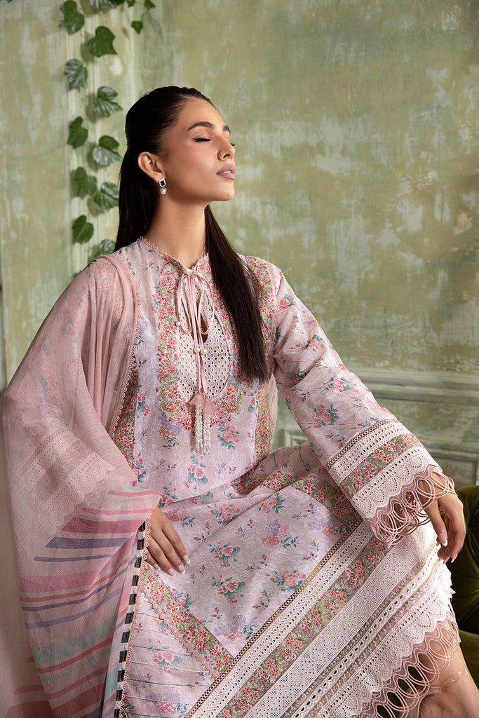 Sobia Nazir | Vital Lawn 25 | 4A -  Sobia Nazir Ladies Clothes - Original Designer Dress - House of Maryam